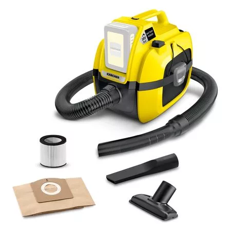 Пылесос хозяйственный Karcher wd 1 compact battery без АКБ и ЗУ — для кухня