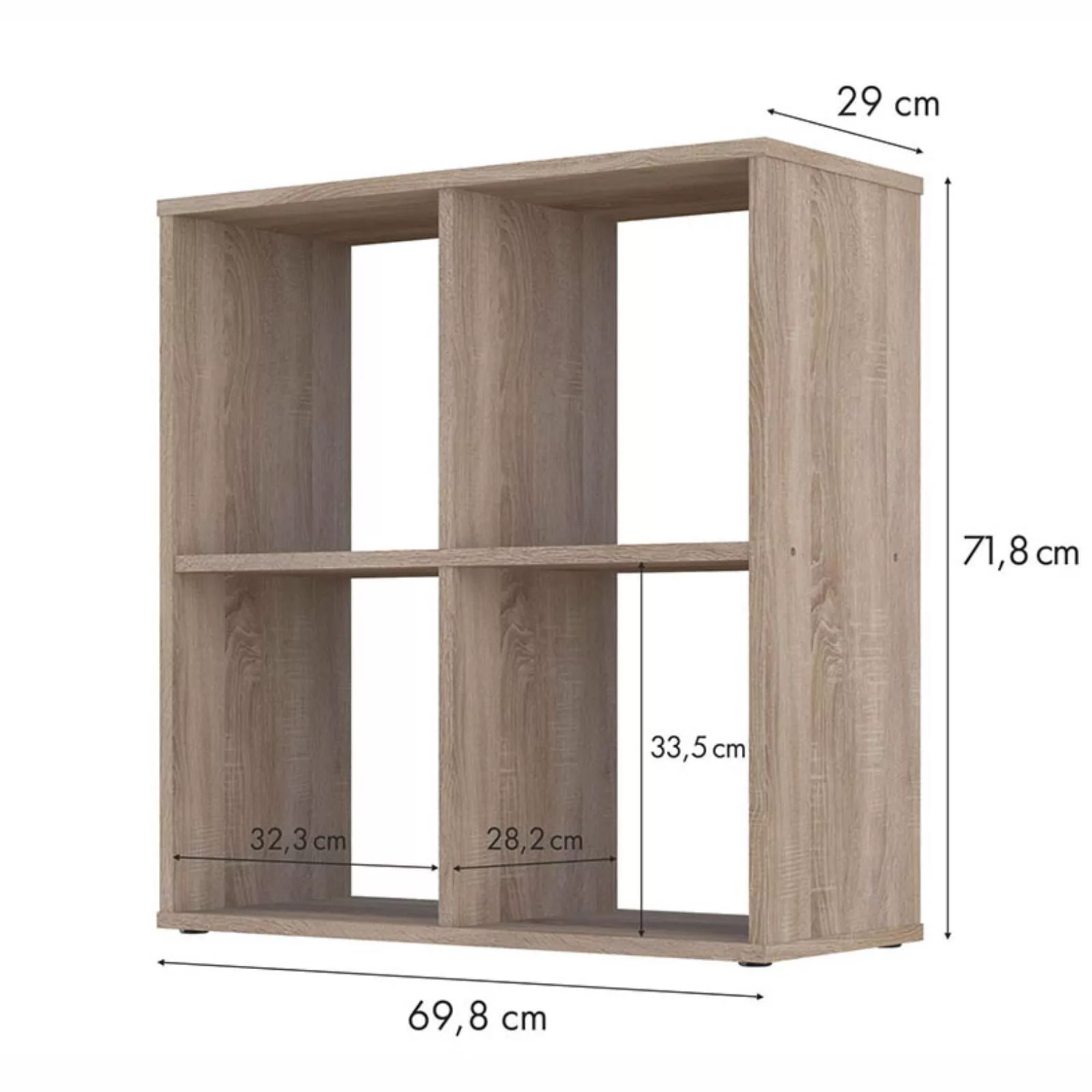 Стеллаж кубический для хранения Polini Home Smart — для кладовка — фото 4