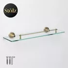 Полка для ванной Stölz basic Bronze — для ванная — фото 8