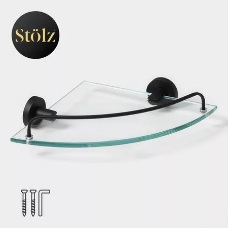 Полка для ванной угловая Stölz Loft basic — для ванная
