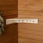 Полка - вешалка для бани и сауны «Соната» — для спальня — фото 4