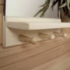 Полка - вешалка для бани и сауны «Классика» — для спальня — фото 7
