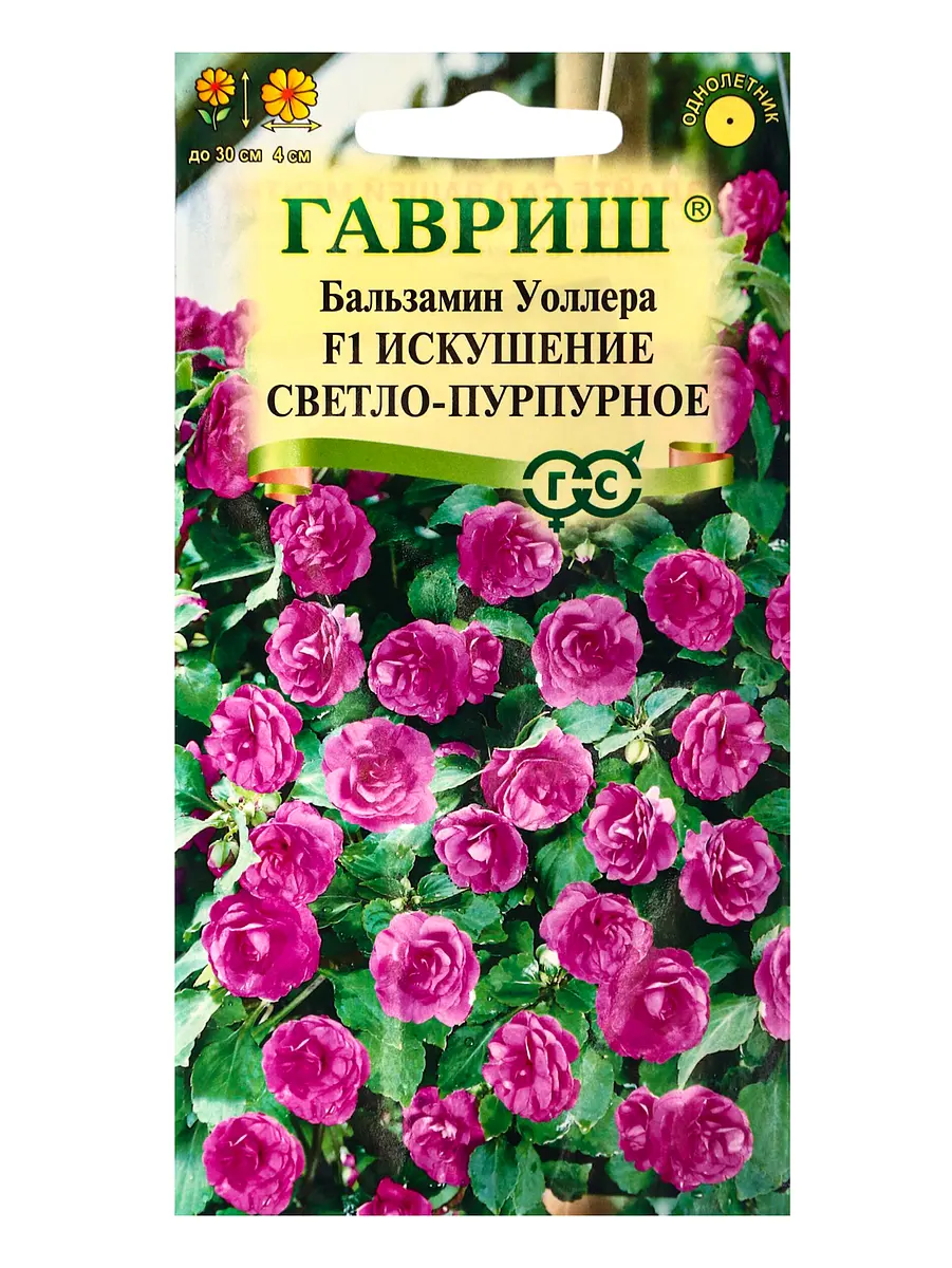 Семена цветов бальзамин уоллера — для балкон — фото 5