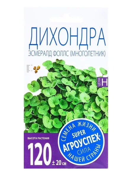 Семена цветов Дихондра «Эмералд Фоллс» — для балкон