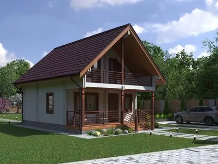 Дом Woods из бруса Успех — для кухня