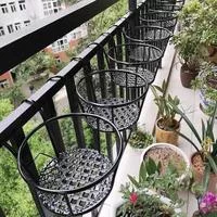 Подвесная корзина для растений на балкон — для балкон — фото 6