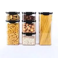Набор контейнеров для хранения продуктов с крышками — для кухня — фото 2