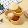 Трехуровневая Солонка Банка для Специй Кухонная — для кухня