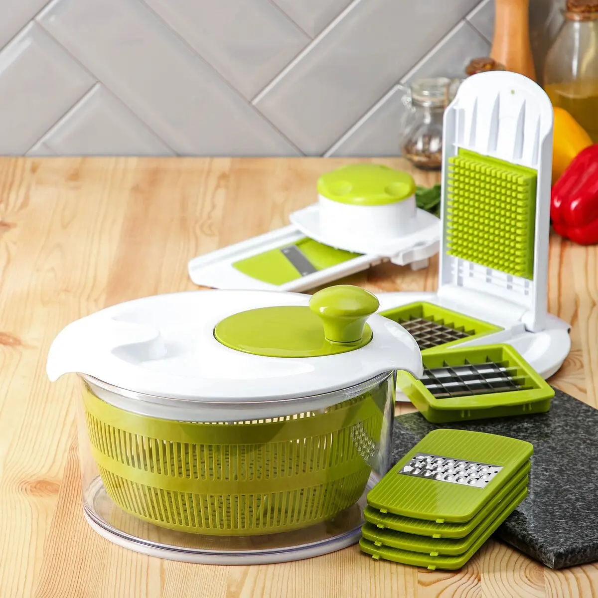 Овощерезка универсальная fresh cook — для кухня — фото 3