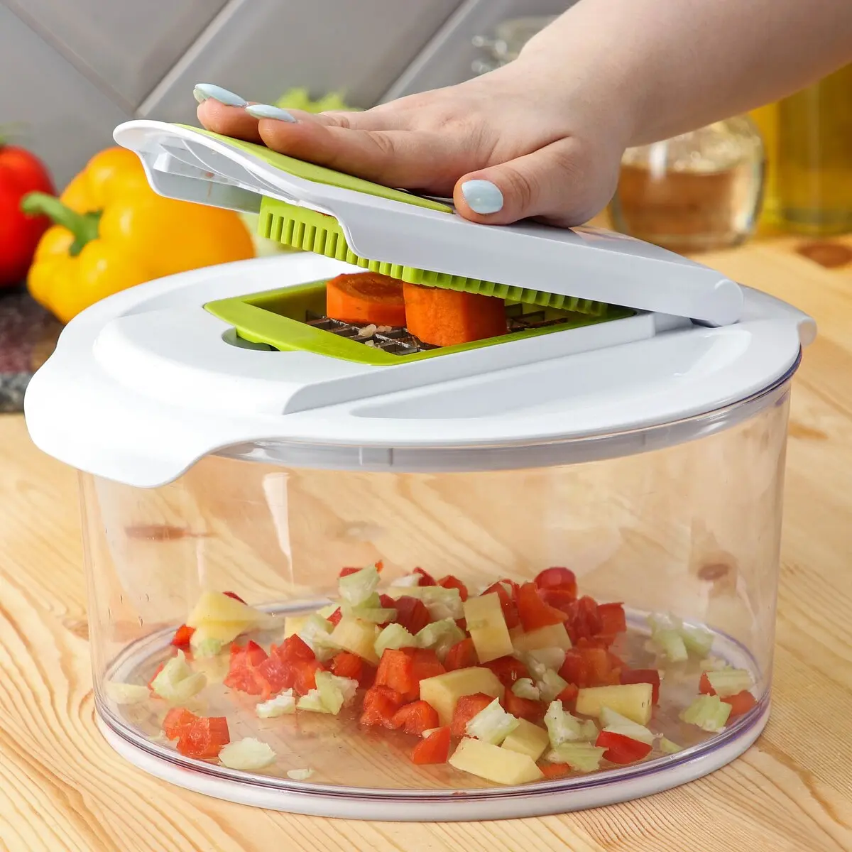 Овощерезка универсальная fresh cook — для кухня — фото 4