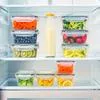 Набор из 4 контейнеров для хранения продуктов с легко закрывающимися крышками (4 — для кладовка — фото 7