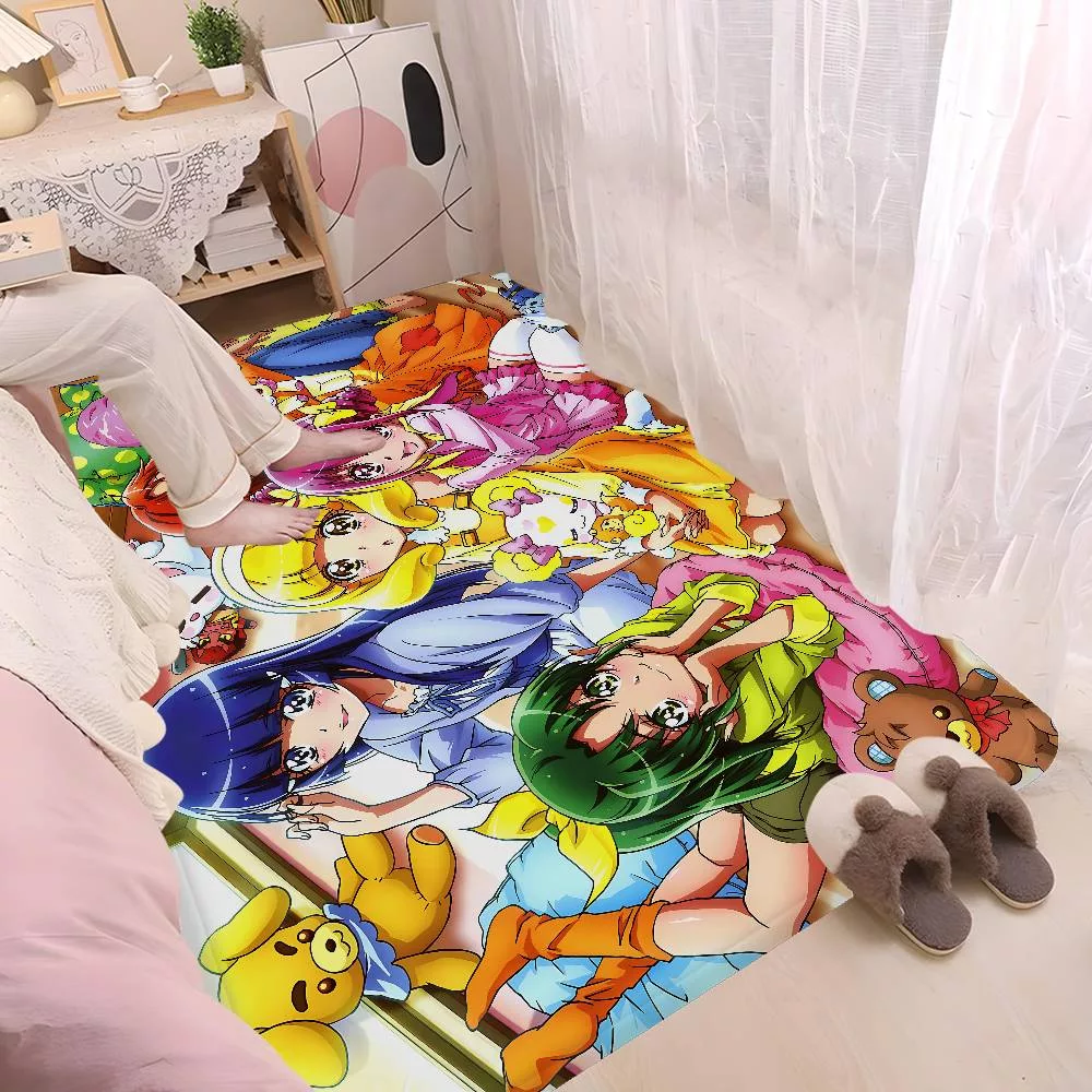 Коврик для пола Аниме Smile Precure Дешевый Противоскользящий Современная Гостиная — для балкон — фото 4