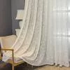Прозрачная занавеска с изображением листьев — для балкон