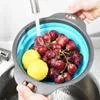корзина для мытья фруктов и овощей с ручкой — для кухня