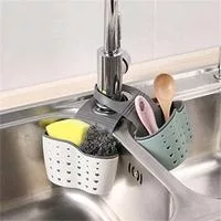Дом украсить Хранение Сливная корзина Держатель для кухонной раковины Регулируемый — для кухня — фото 2